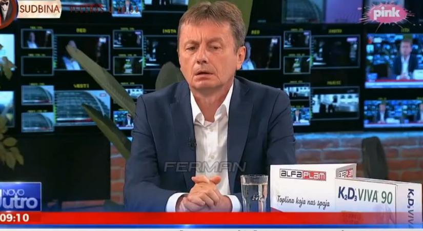 Élő adásban kapott agyvérzést a szerb befektetésügyi miniszter