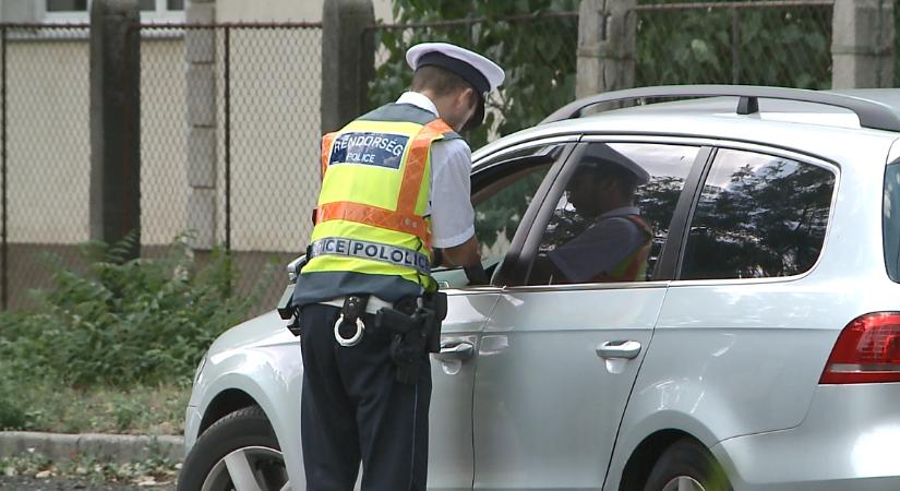 Ismét hatalmas közúti razziát indított a rendőrség