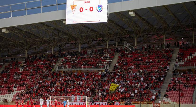 Üzent a szurkolóknak a DVSC, nem hagyták szó nélkül, ami az MTK elleni mecsen történt!