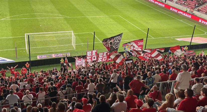 DVSC: üzent a szurkolóknak a klub az MTK-meccs után