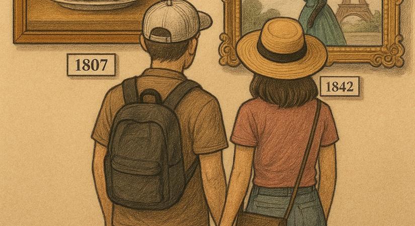 Félperces IQ-teszt: valami nem stimmel ezzel a múzeumi jelenettel. Mi a hiba a képen?