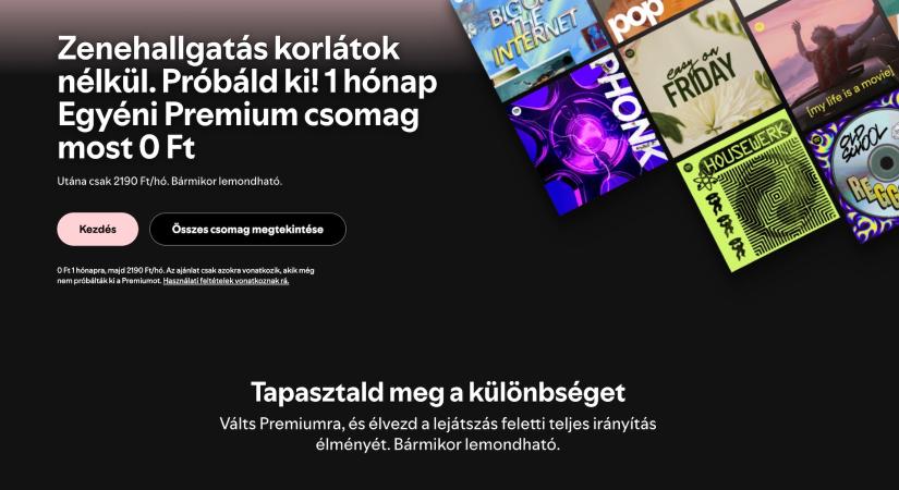 Emeli az árait a Spotify, ennyivel kell majd többet fizetni a szolgáltatásért