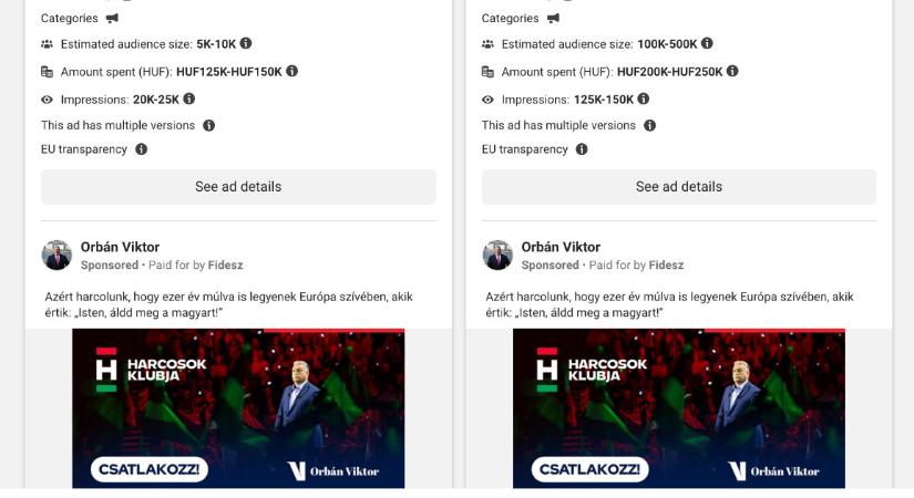 Fizetett hirdetésben buzdít belépésre a Harcosok Klubjába a Fidesz