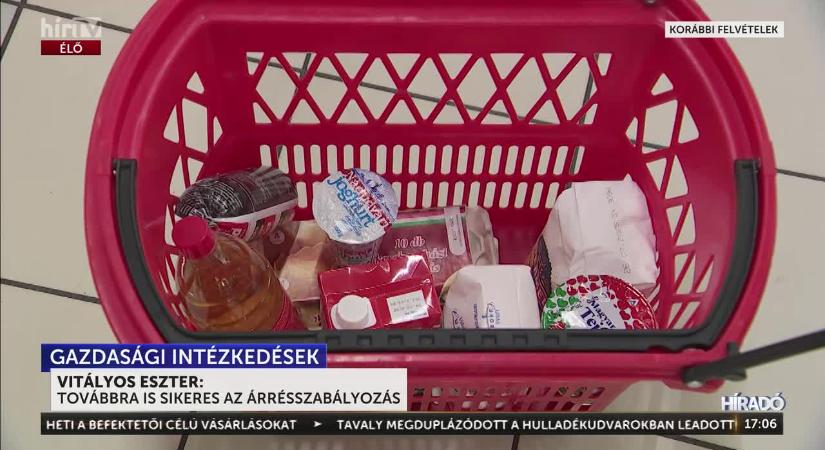 Vitályos Eszter: Elérte a célját az árrésszabályozás  videó