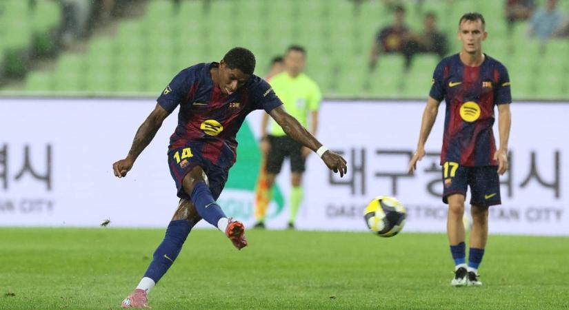 Hogyan lett Barca-reménység a ManUnited elüldözött csatárából?