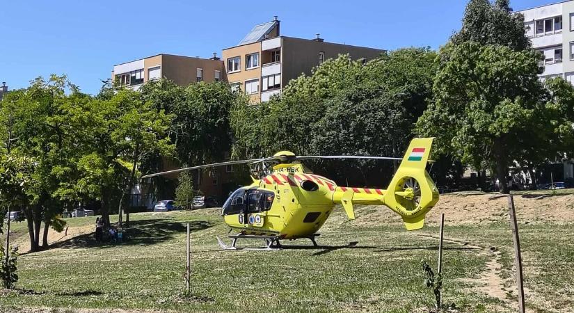 Megrázó: leállt a szíve egy kosaras diáklánynak, mentőhelikopterrel szállították kórházba