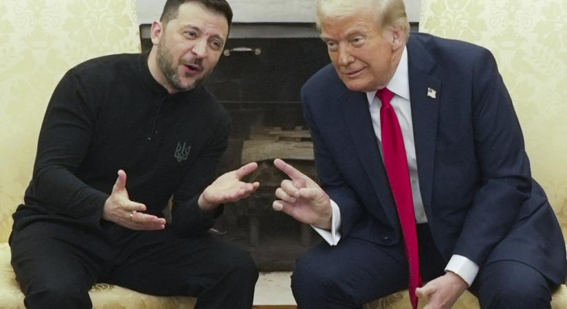Telefonon beszélt Trump és Zelenszkij