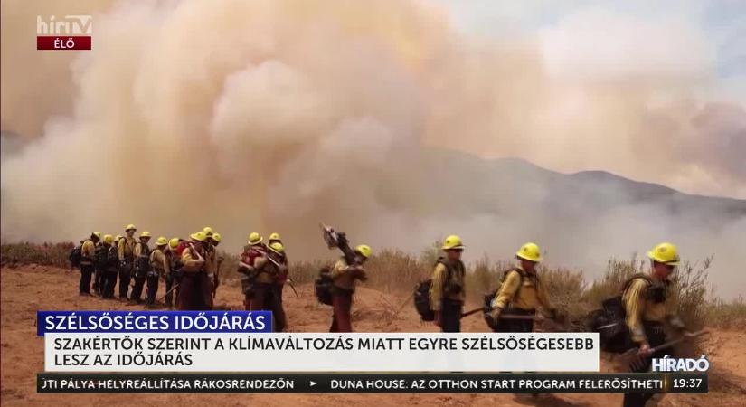 Továbbra is lángol a növényzet Kaliforniában, az oltást pedig nehezíti a száraz, szeles időjárás  videó