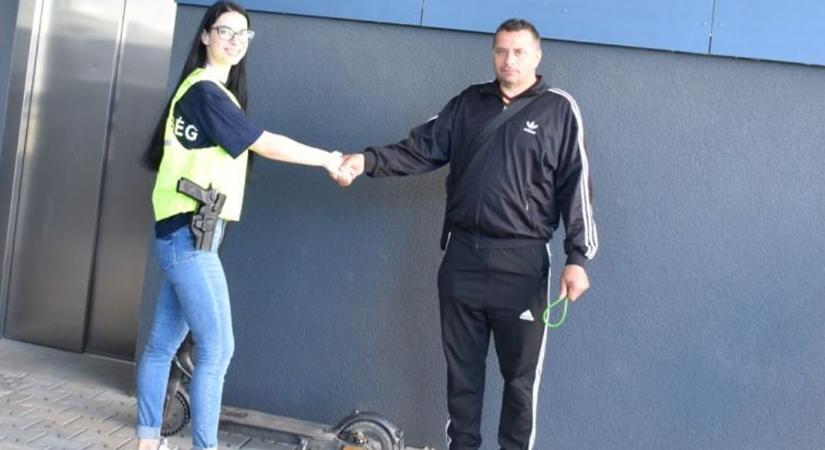 A nap lúzere - Pár óra alatt lebukott a rollertolvaj Sopron környékén - fotók