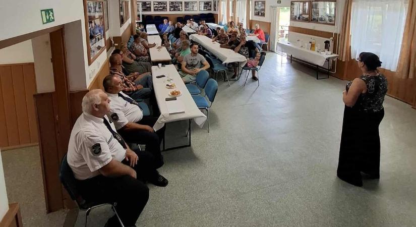Ünnepeltek a bánhorváti polgárőrök