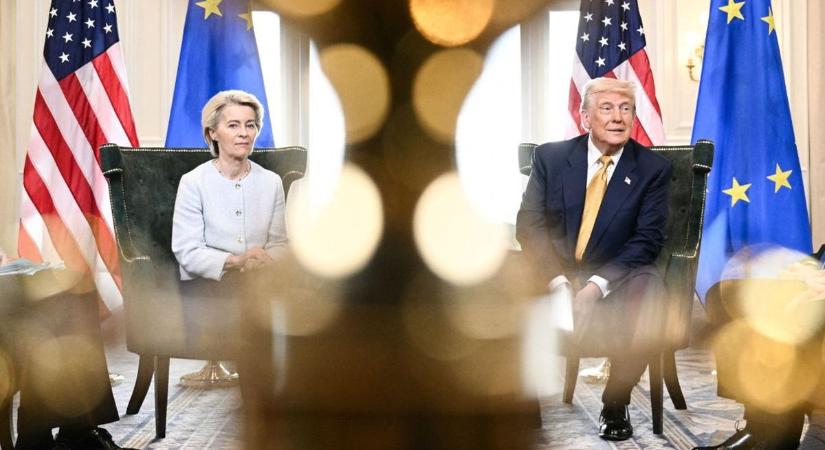 Trump befenyítette az Európai Uniót: Von der Leyen kamuzott az amerikai elnöknek
