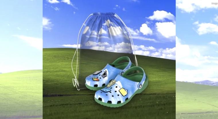 Rég akartunk valamit annyira, mint a Windows XP témájú Crocsot