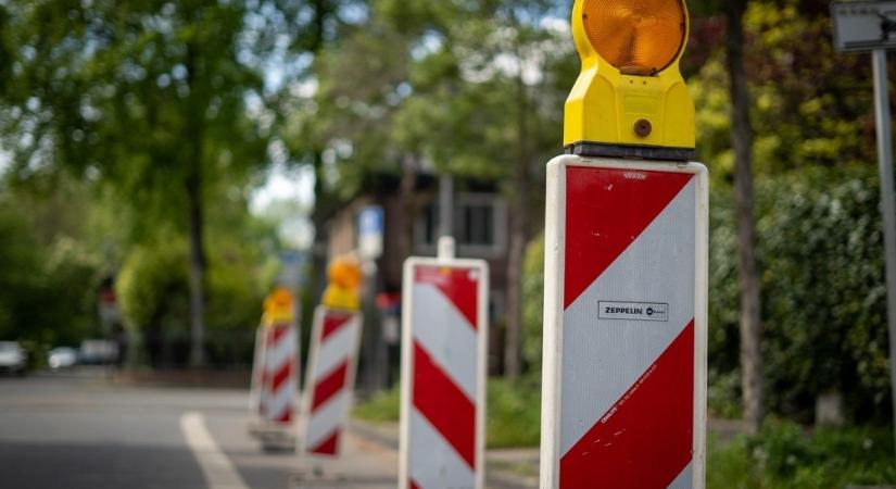 Ideiglenes útlezárás lesz péntektől a Mártírok útján Győrben
