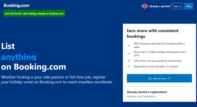 Eljárást indított a GVH a Bookinggal szemben