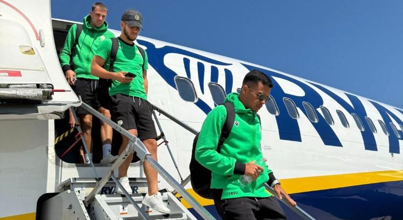 Váratlan dolog történt a Fradit szállító Ryanair-gépen, a repülő pilótája nem fogta vissza magát
