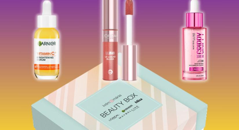 A szerkesztőség kedvencei: ezt a 3 terméket imádjuk a legújabb Krémmánia Beauty Boxból!