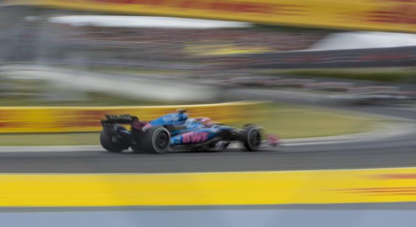 Tesztelés közben volt nagy balesete a Forma-1-es pilótának a Hungaroringen