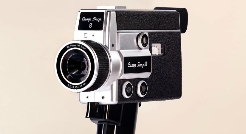 Retró atombomba: Modern kamera Kodak Super 8 ruhában