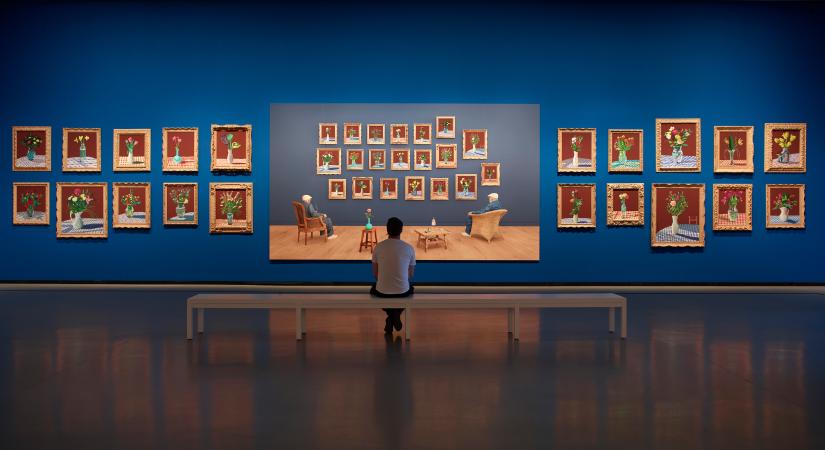 „Akkor vagyok a legboldogabb, amikor festek” – David Hockney Párizsban