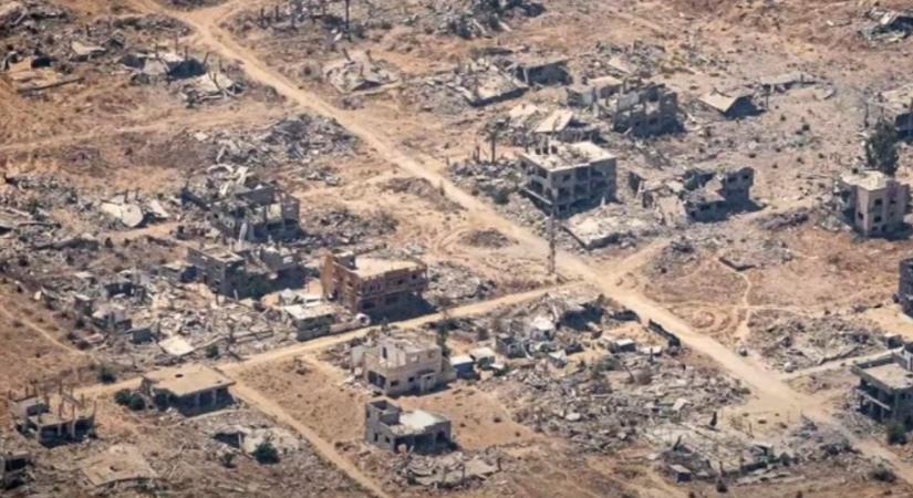 Döbbenetes légifelvétel: a kőkorszakba bombázták vissza Gázát