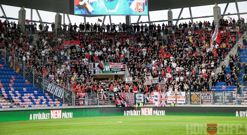 A Honvéd lett az első áldozata az MLSZ-nek: pénzbüntetés és szektorbezárás