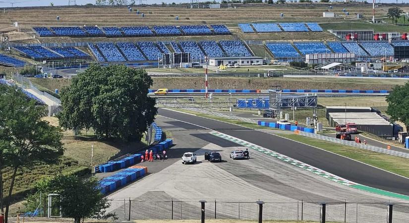Colapinto csúnyán összetörte az Alpine-t a hungaroringi teszten