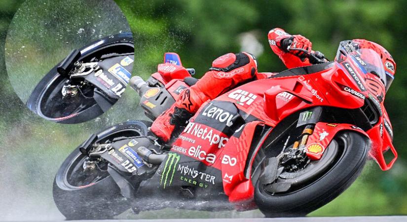 Mi az a furcsa henger Marquez Ducatijának hátulján? - Kis segítség, nagy tapadás
