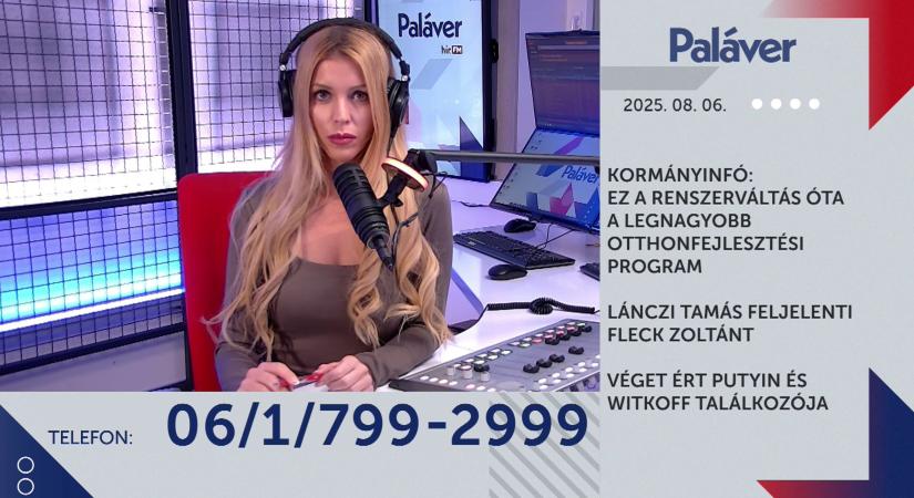 Paláver - Lánczi Tamás feljelenti Fleck Zoltánt  videó
