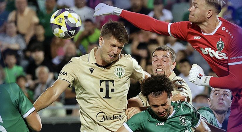 BL-selejtező: A Fradi sok helyzetig és egy meg nem adott gólig jutott a Ludogorec ellen - még semmi nem dőlt el