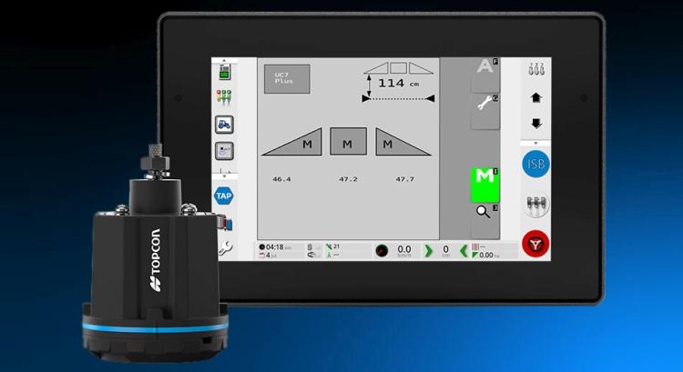 Topcon UC7 Plus – új generációs szórókeret-szabályozás