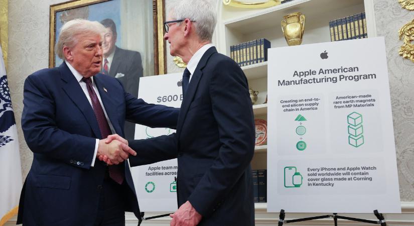 Trump „körülbelül száz százalékos” vámot vetne ki a chipekre és félvezetőkre