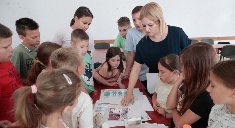 Három turnusban fogadja a gyerekeket a vépi napközis tábor