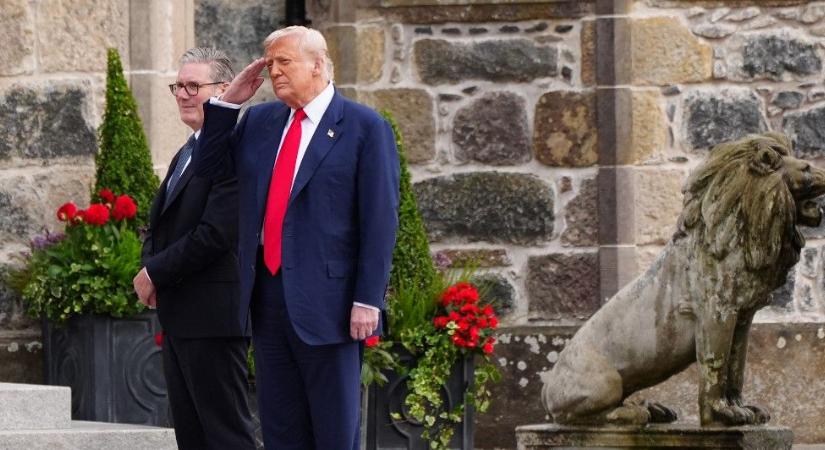 Trump lenyomta a brit miniszterelnököt