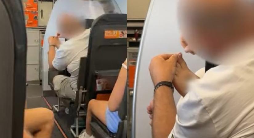 Rosszul lett az utas, miután meglátta, mit csinál egy pár az EasyJet járatán