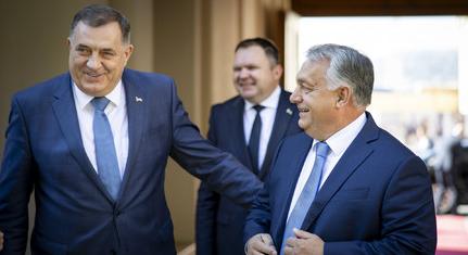 Orbán Viktornál járt, aztán megfosztották elnöki megbízatásától Milorad Dodikot