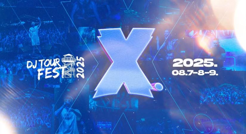 Csütörtök este indul a DJ TOUR FEST Tiszafüreden: 3 nap, 3 éjszaka, megszámlálhatatlan élmény!
