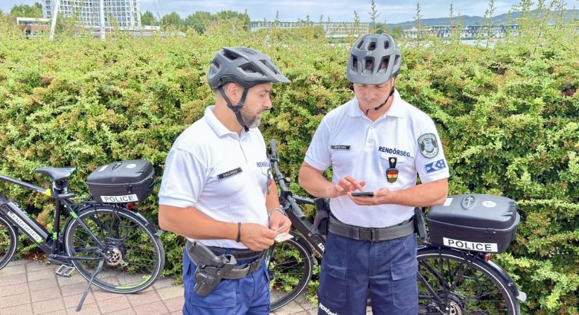 Sportolva tudja elkapni a rosszakat a rendőrség a Balatonnál