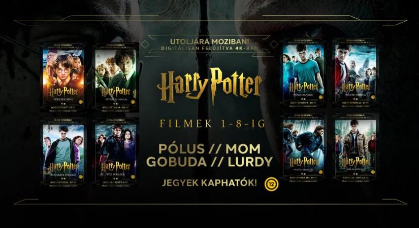 Négy moziban tartanak Harry Potter-maratont Budapesten