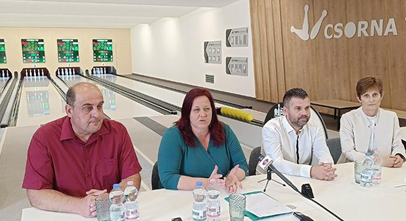 Az ország legmodernebb tekecsarnoka lett a csornai, mi már láttuk, nézzék meg Önök is! - fotók, videó