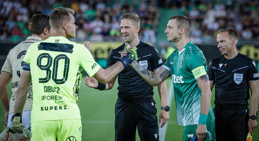 Fradi: Kiderült, miért kellett leragasztani Dibusz mezét a BL-selejtezőn