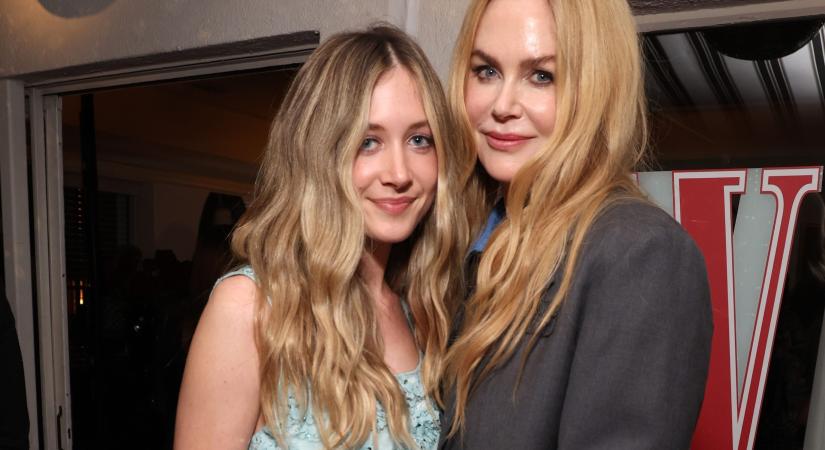 Nicole Kidman 17 éves lánya édesanyja nyomdokaiba lép: első címlapfotózásán debütált a gyönyörű Sunday Rose