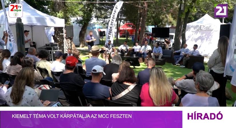 Kiemelt téma volt Kárpátalja az MCC Feszten (videó)