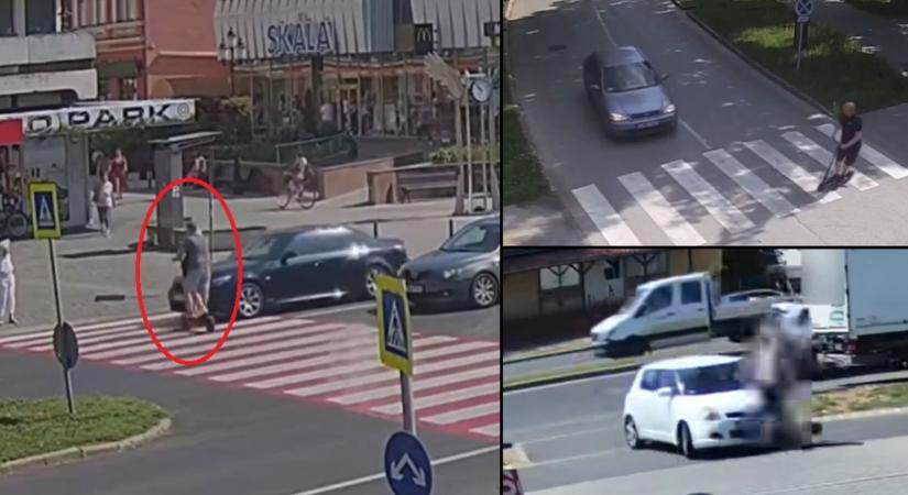 Így csapják el a felelőtlen rollereseket! Hajmeresztő videót tettek közzé a szabolcsi zsaruk! (videóval)