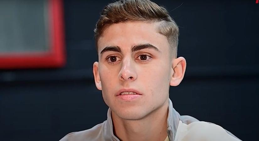 Riadalom Barcelonában: Fermín López gyorsan törölte a rejtélyes üzenetét