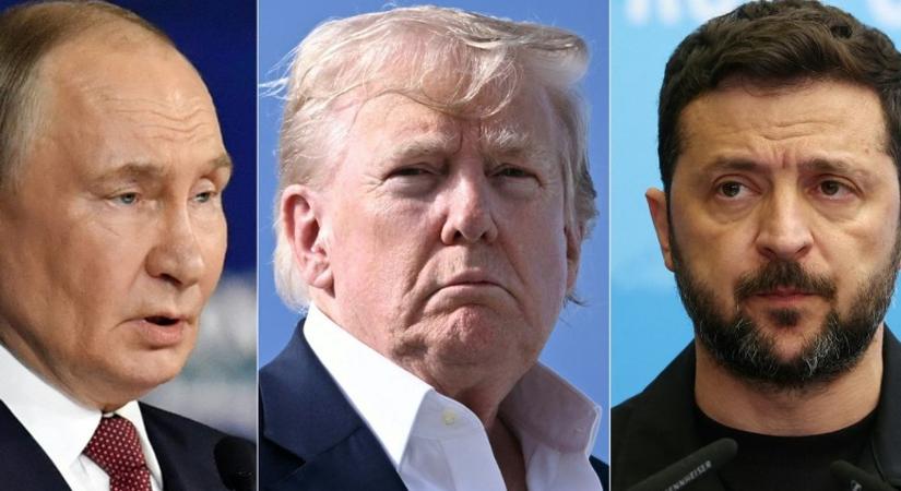 Trump egy asztalhoz ültetné Zelenszkijt Putyinnal