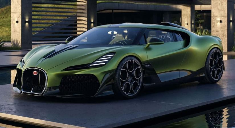 Bemutatkozott a Bugatti újdonsága, az ára pedig 10 milliárd forint