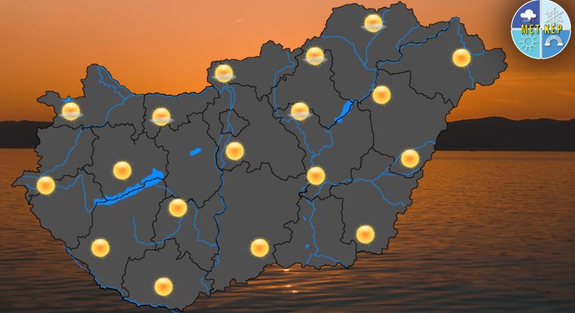 Péntektől visszatér a kánikula