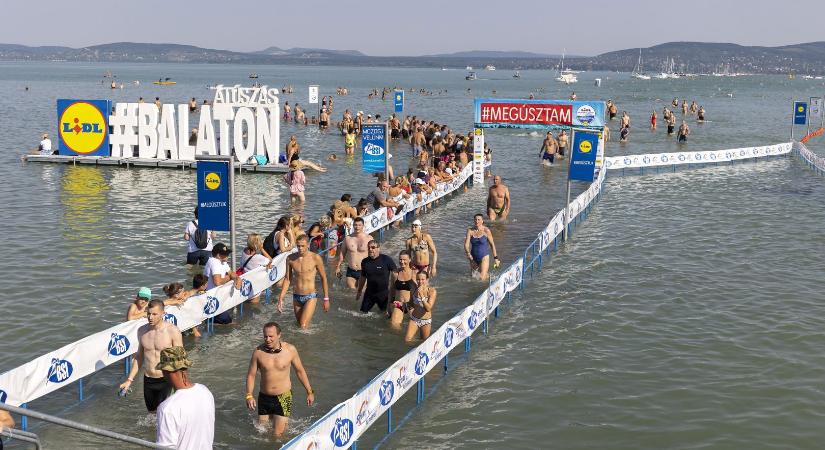 Végre megrendezik a Balaton-átúszást