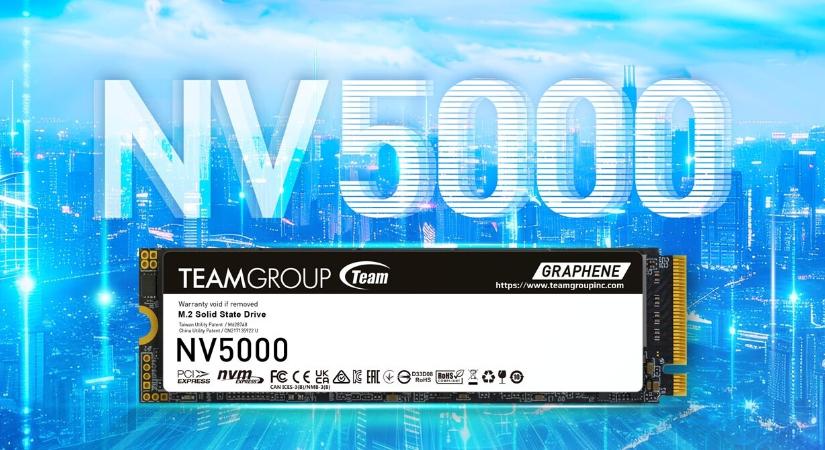 Belépőszintű M.2-es SSD-t prezentált a Team Group a PCI Express 4.0-s halmazban
