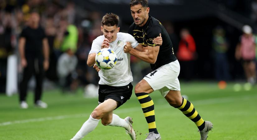 Nyitott maradt a továbbjutás kérdése az AIK-ETO párharcban